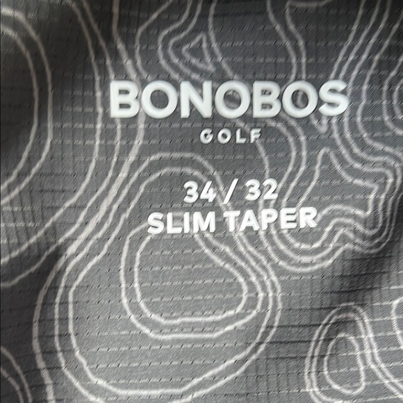 Bonobos Golf Men's Tan Pants sizes 34x32 Slim Taper - Picture 3 of 6